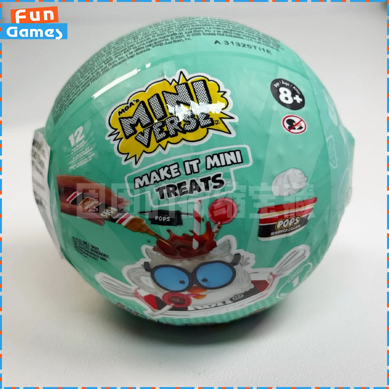 Food Snacks Brands - MGA Miniverse ألعاب كروية صغيرة أعمى