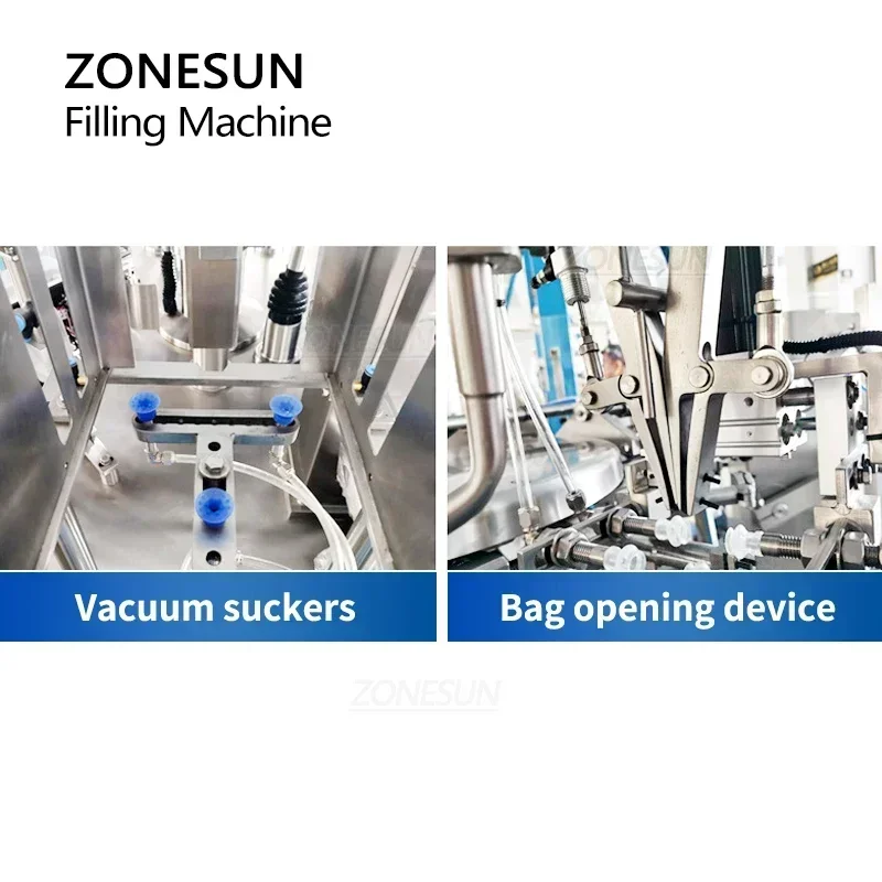 ZONESUN ZS-GB200 ماكينة تغليف  - مراجعة Food Snacks Packets وسعره