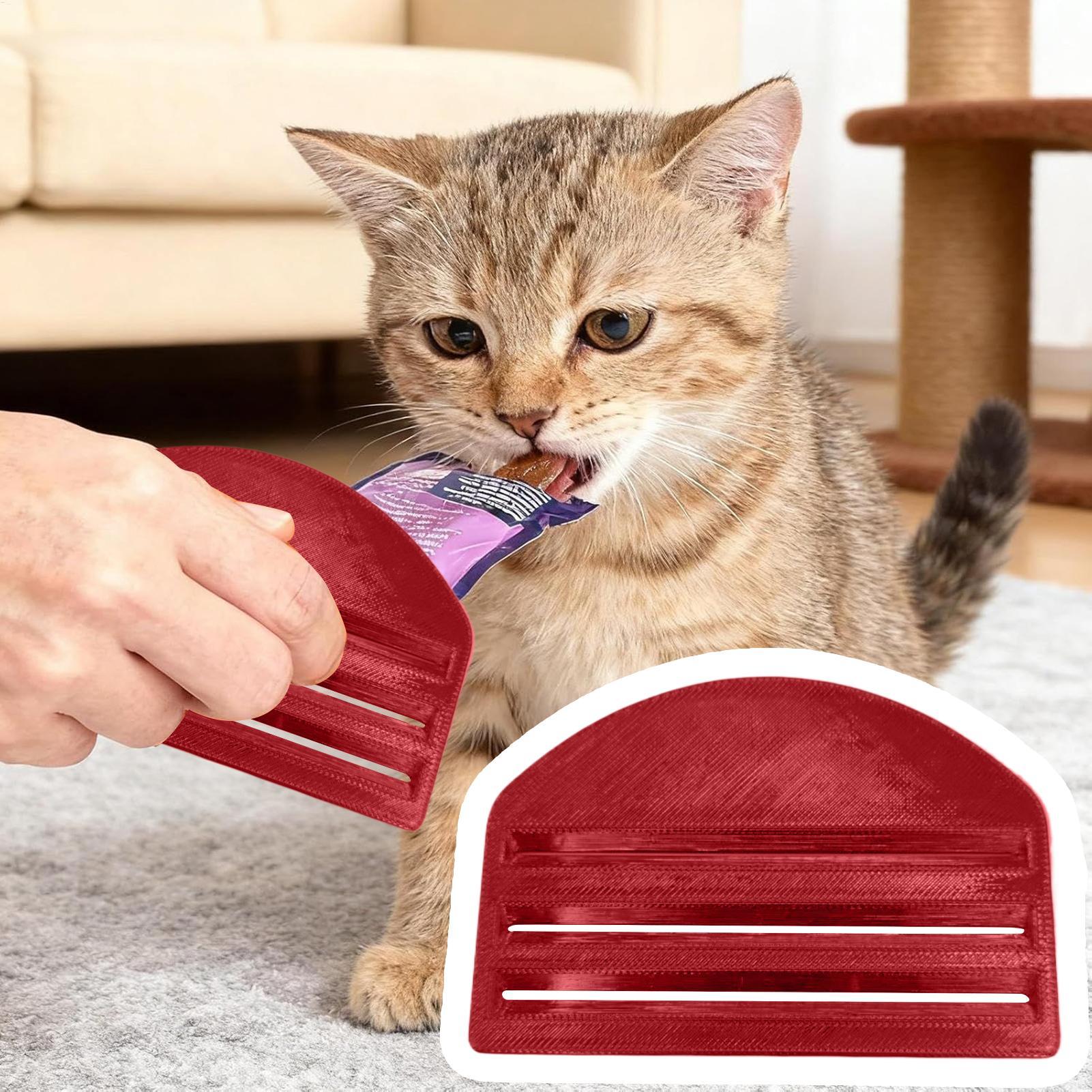 موزع طعام القطط السائل الجديد: - مراجعة Food Snacks Packets وسعره
