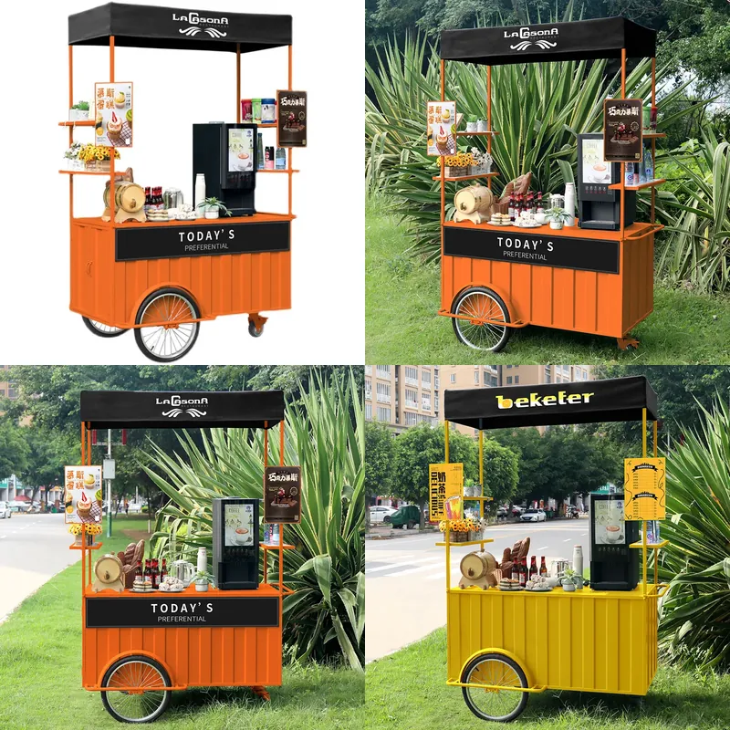 عربة طعام متنقلة، شاحنة وجبات  - مراجعة Food Snacks Brands وسعره